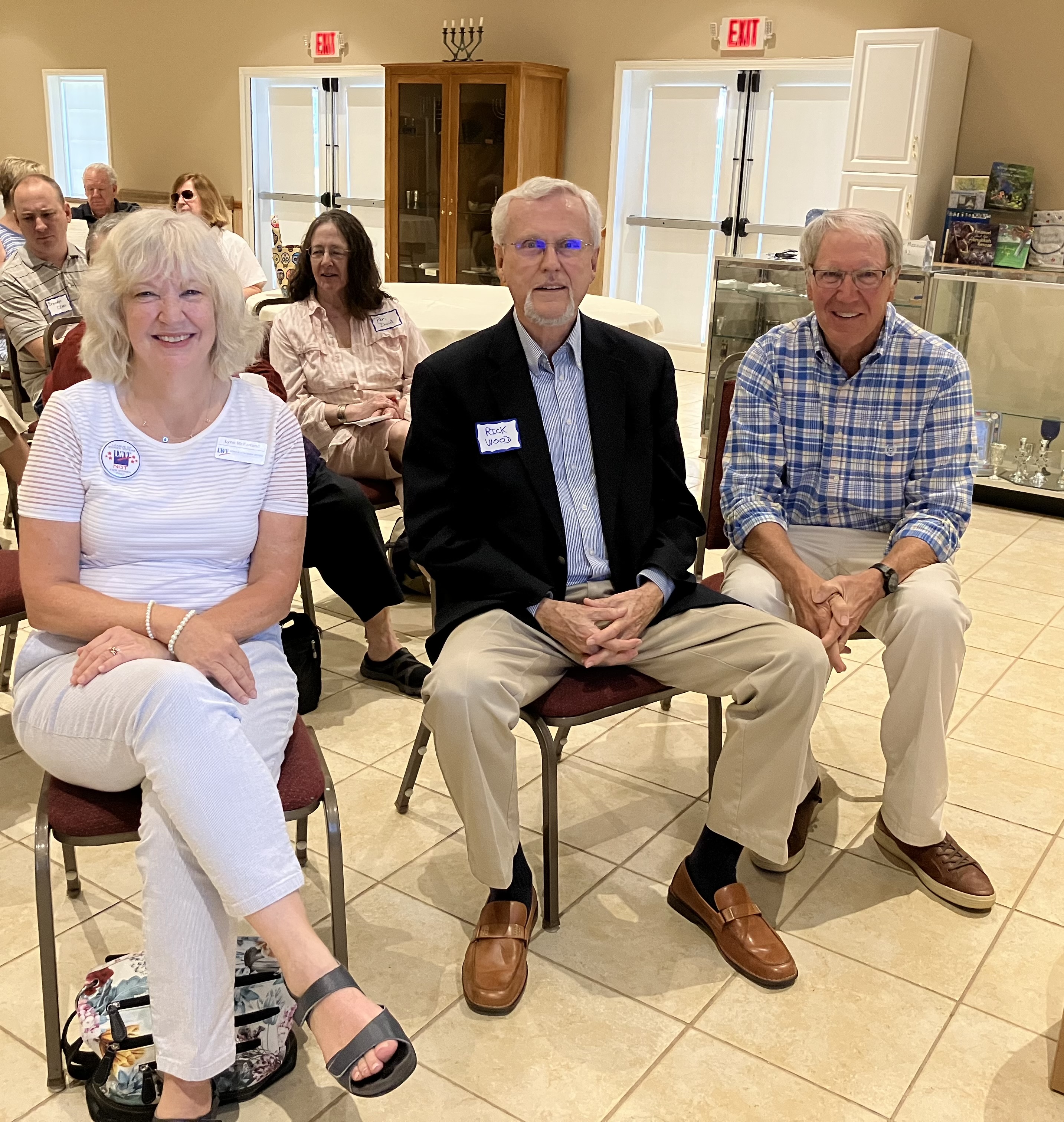 Lynn McFarland, Rick Wood, Bill Sederburg