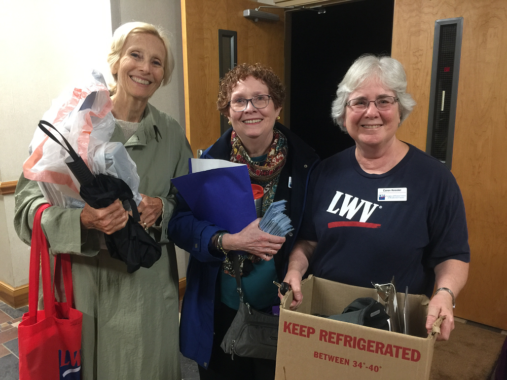 Rachel, Nan and Caren